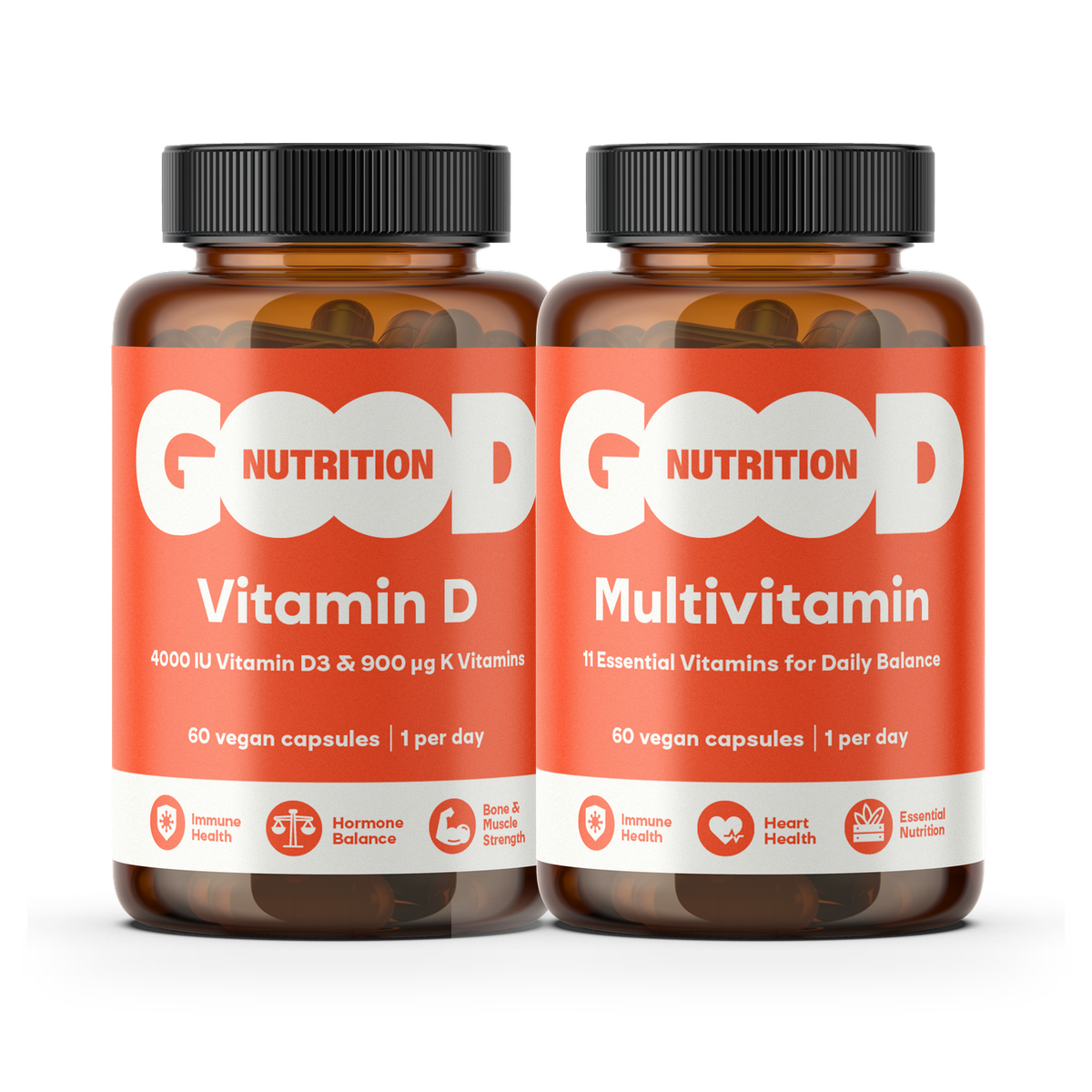 The Foundation — Multivitamín, Vitamín D3 + K2